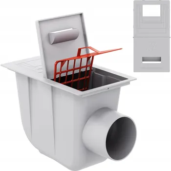 Vrták Usazovací nádrž Krono-Plast 110 mm šedá