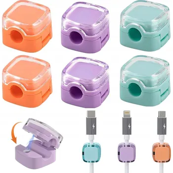 DRŽÁK KABELU SAMOLEPICÍ NA KABELY KUSŮ 6 KS