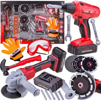 autíčko iMex Toys interaktivní mega sada malého kutila nářadí 28 ks