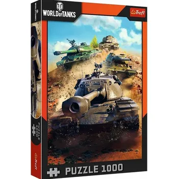Puzzle Puzzle 1000 dílků World of Tanks: Tanky v boji TREFL