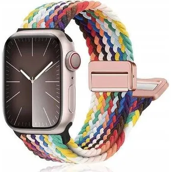 Řemínek na hodinky Řemínek Bestphone pro Apple, vícebarevný