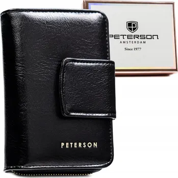 Peněženka Peterson peněženka eko kůže černá - dámská