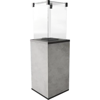 Přímotop Plynový ohřívač PATIO sklo / slinutý křemen / OXIDE GRIGIO/ automatika,plyn-G30/50MBAR PATIO/G30/50MBAR/Q/O/G