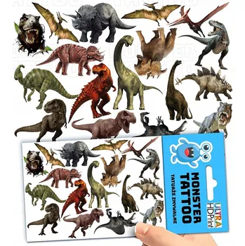 Odstranitelné tetování Filmová a herní nálepka na tetování Dětské vodní tetování Omyvatelné k narozeninám Dárek Dočasný dárek pro děti Originální opakovaně použitelné Spousta Vzorů