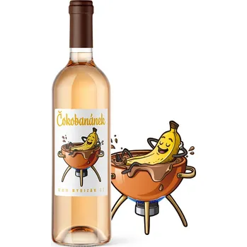 Víno Čokobanánek - Banánový speciál s čokoládou | 11% alk. | Rybízák.cz Banánový speciál s čokoládou | 11% alk.