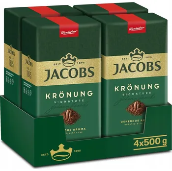 Jacobs Kronung Mletá káva 4x500g