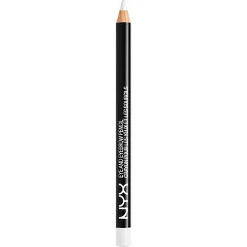 Oční linky Měkká tužka na oči NYX Professional Makeup matná bílá