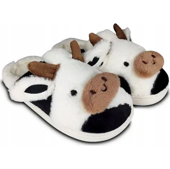 Dívčí bačkory Permani papuče bílé, velikost 28-29