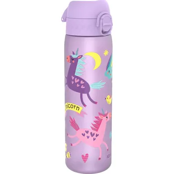 Plastová láhev ION8 Jednorožec I8RF500PPUNIC fialová