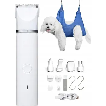 Bezpečnostní kamera Maszynka Do Pielęgnacji Psów WHDPETS Bezdrátový strojek na stříhání psů, 4 nástavce, USB