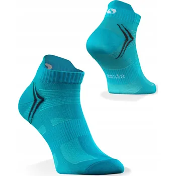Pánské ponožky Sesto Senso Sportovní Ponožky na běhání a cyklistiku, velikost 43-46, tyrkysové