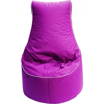 Sedací pytel Fialový Beanbag Taburet