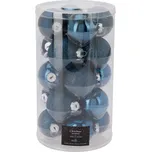 Home Styling Collection Skleněné vánoční koule Ø 6 cm, 20 kusů, modré