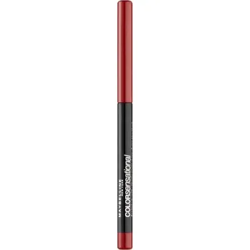 Tužka na rty Maybelline Color Sensational Shaping Lip Liner Brick Red konturovací tužka na rty 1,2 g