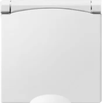 Elektrická zásuvka PGPH-1UZ/00/w ARIA Kryt zásuvky 2P+Z IP44 bílá