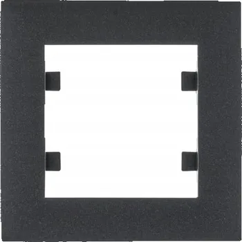 Rámeček 1-násobný, lumina intense, černá mat HAGER WL5513