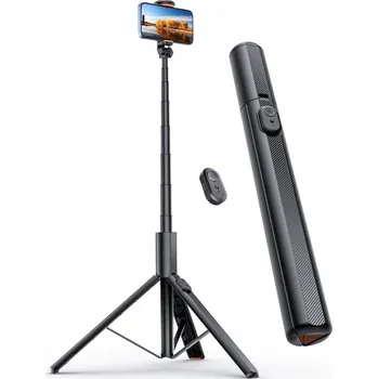 Selfie tyč Selfie tyč stativ 180 cm s Bluetooth dálkovým ovládáním pro telefon, fotky a živé vysílání