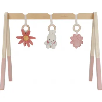 Hrací deka Little Dutch Dřevěná hrazdička Miffy Lucky Blossom