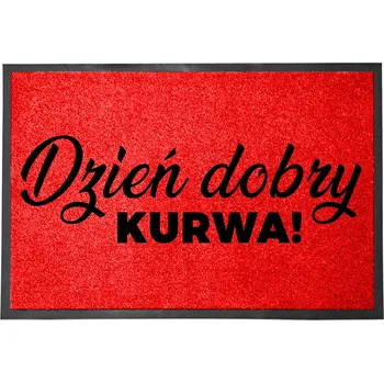 Hotová rohožka z plastu, PVC 60 x 40 cm