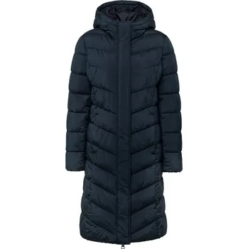 Dámský kabát 714109 - Tchibo - Prošívaný kabát s kapucí - pro ženy - vel. 44 - barva: modrá