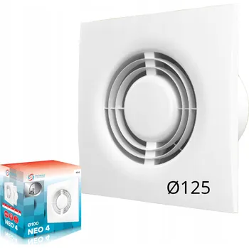 Domácí ventilátor KOUPELNOVÝ VENTILÁTOR Domácí PRZYBYSZ NEO 5S Ø125mm 140m3/h