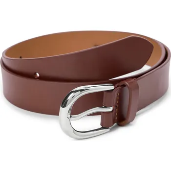 Opasek 712530 - Tchibo - Kožený opasek - pro ženy - vel. 105 CM - barva: hnědá