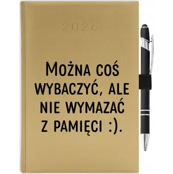 Kalendář Knižní kalendář 2026 A5 zlatý
