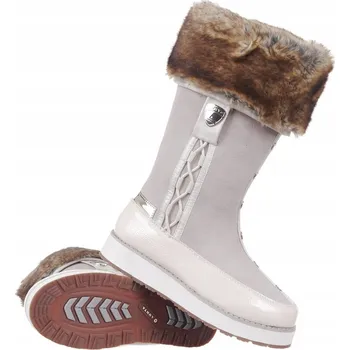 Dámské kozačky Luhta dámské kozačky do půlky lýtek na klínku, velikost 37