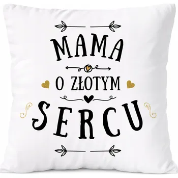 Polštář Polštář Pro Maminku jako Dárek s potiskem Fotografie Bílý PoliDraw