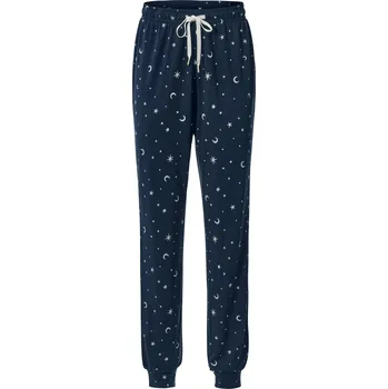 Dámské noční prádlo 688410 - Tchibo - Pyžamové kalhoty - pro ženy - vel. XXL 52/54 - barva: modrá
