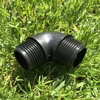 Plastica Alfa Plastové koleno 2x 1" vnější závit