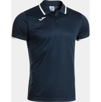 Pánské tričko JOMA COMBI PREMIUM POLOKOŠILE - Tmavě modrá, Bílá - velikost 5XL