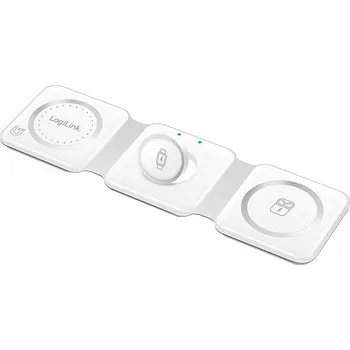 Skládací bezdrátová nabíječka Qi 3v1 15W pro iPhone, Apple Watch, AirPods