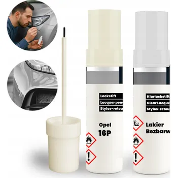 Lak na dřevo OPEL 16P Opravná sada 2v1 - Na opravu škrábanců a oděrek | ZÁKLAD + LAK