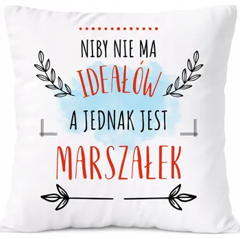 Polštář Polštář pro důchodkyni jako Dárek s potiskem s fotografií Bílá PoliDraw