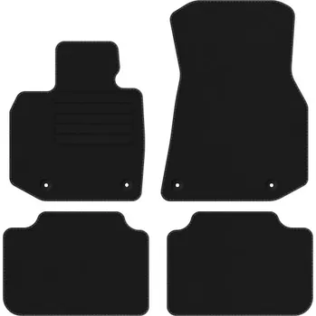 autokoberec Kobercové rohože Edecor velurové 4 ks