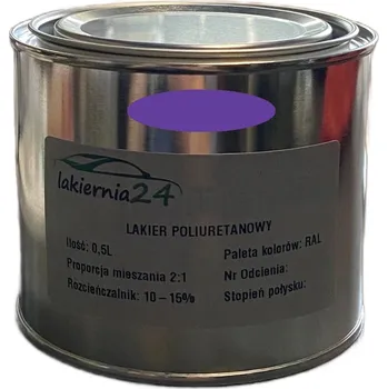 barva na kov Barva Polyuretanová průmyslová barva, polyuretanový lak lesklý 0,5l 2:1 RAL 4005