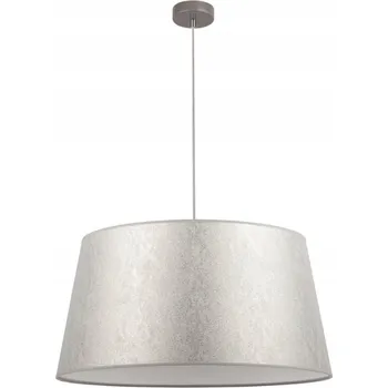 SPOT Svítidlo Závěsné 1xE27 40W Šedé se Stříbrným Stínidlem