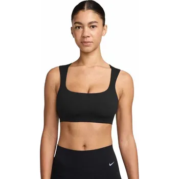 Podprsenka Dámská sportovní podprsenka bez výztuže Nike ZENVY W černá HQ3956-010 - XXL | UK 7 | US 9,5