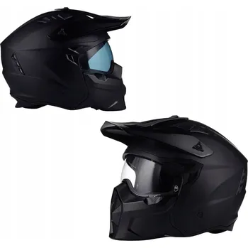 Helma na motorku Motocyklová přilba VITO Predator II S Otevřená s odnímatelnou bradou