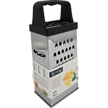 Struhadlo KUCHYŇSKÉ STRUHADLO NA ZELENINY, OVOCE, SÝR, 4-STRANNÉ, NEREZOVÁ OCEL, 20 CM