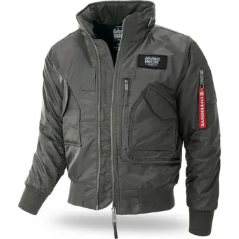 Pánská zimní bunda Dobermans Aggressive AVIATOR OFFENSIVE PREMIUM KU-202 olive velikost: 3XL