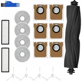 Robotický vysavač SADA FILTRŮ KARTÁČŮ MOPY SÁČKY PRO XIAOMI ROBOT VACUUM X10+ X20+ L10 Ultra