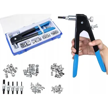 Nýtovací pistole Ruční NITOWNICA do gwintów nýtovací matice, kleště na nýtovací matice, nýtovací šrouby