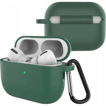 Pouzdro na mobilní telefon Pouzdro s karabinou Bizon pro AirPods Pro 3, pouzdro, pouzdro