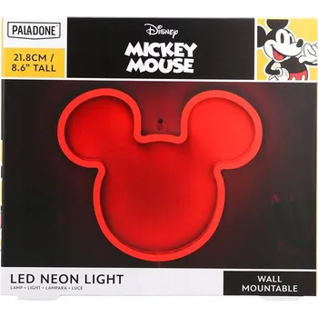Obraz NEONOVÁ LAMPA NA ZEĎ DISNEY Mickey Mouse