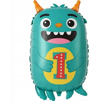 Balónek Fóliový balónek MODRÁ PŘÍŠERKA 44x68cm