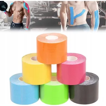 Tejpovací páska 12 Kineziologická tejpovací páska, tejpy, tapy, taping 5 cm * 5 m