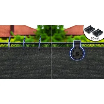 zahradní zástěna Stínící tkanina Plonos 1,2 x 25 m šedá, 90% zastínění, HDPE