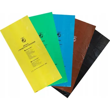 Pytle na odpadky EKOLOGICKÉ BIO VRECKÁ NA TRIEDENIE ODPADU 120L 5x10ks